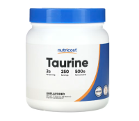 Nutricost, Taurin, geschmacksneutral, 500 g