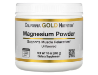 California Gold Nutrition, Magnesium Powder Beverage,...