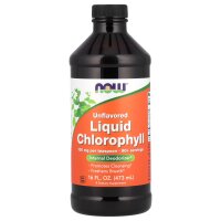 NOW Foods, Liquid Chlorophyll, Unflavored, flüssiges...