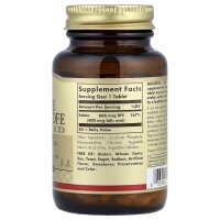 Solgar, Folat, 400 mcg, 250 Tabletten - DE Versand