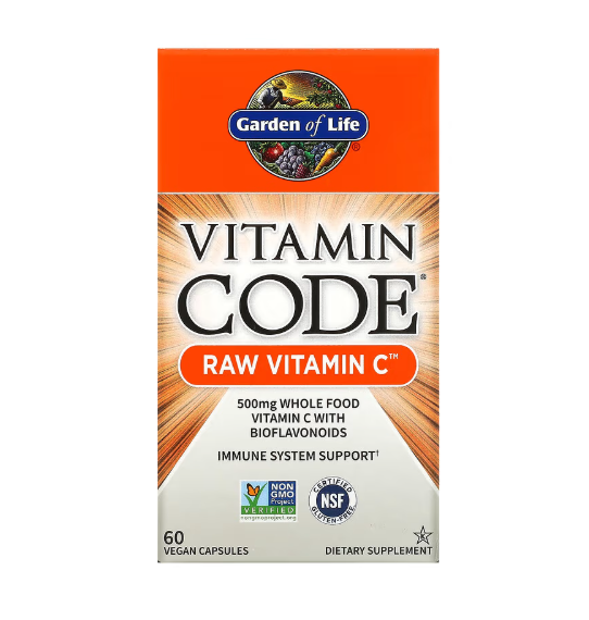 Garden of Life, Vitamin Code, RAW Vitamin C, 60 vegane Kapseln