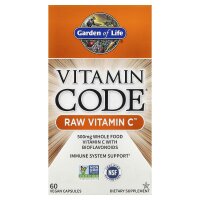 Garden of Life, Vitamin Code, RAW Vitamin C, 60 vegane Kapseln