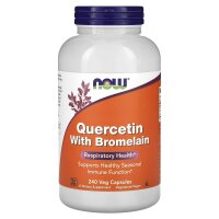 NOW Foods, Quercetin mit Bromelain, 240 vegetarische Kapseln