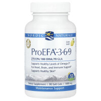 Nordic Naturals, ProEFA 3-6-9, Zitrone, 1.000 mg, 90...