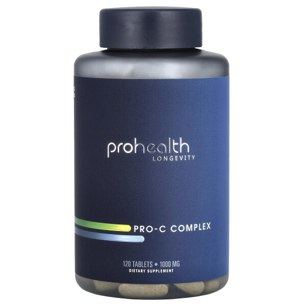 ProHealth Longevity, Pro-C Complex, Pro-C-Komplex, 1.000 mg, 120 Tabletten