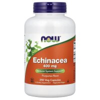 NOW Foods, Echinacea, 400 mg, 250 vegetarische Kapseln
