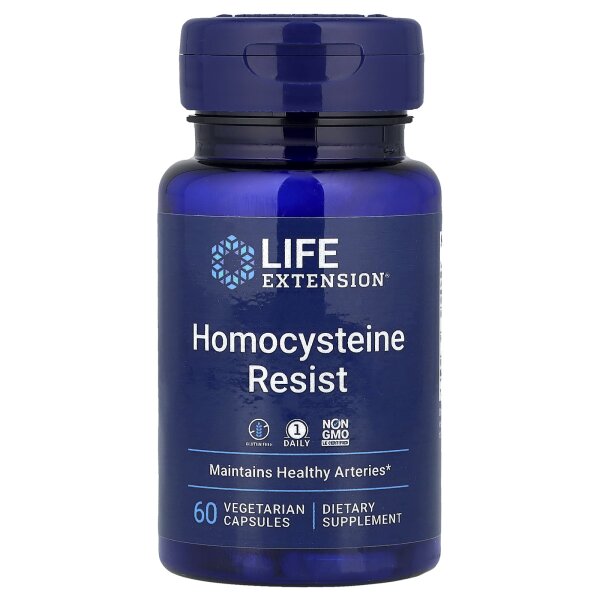 Life Extension, Homocysteine Resist, Homocystein, 60 pflanzliche Kapseln