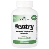 21st Century, Sentry, Multivitamin- und Multi-Mineralstoffergänzungsmittel für Erwachsene, 300 Tabletten
