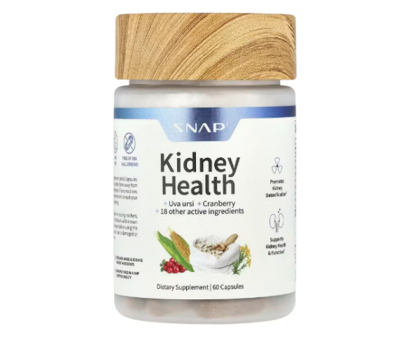 Snap Supplements, Nierengesundheit, 60 Kapseln