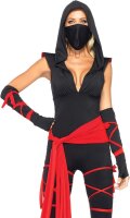 LEG AVENUE 85087 - 5TL. T?dliches Ninja Kost?m, Gr??e L,...