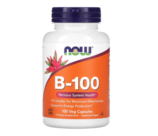 NOW Foods, B-100, 100 vegetarische Kapseln
