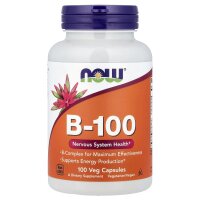 NOW Foods, B-100, 100 vegetarische Kapseln