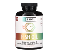 Zhou Nutrition, Fischöl, 120 Weichkapseln