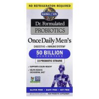 Garden of Life, Dr. Formulated Probiotics, Probiotika für Männer einmal täglich, 50 Milliarde, 30 vegetarische Kapseln