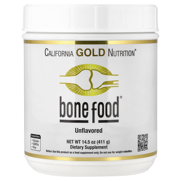 California Gold Nutrition, Bone Food, Knochenergänzung, 411 g