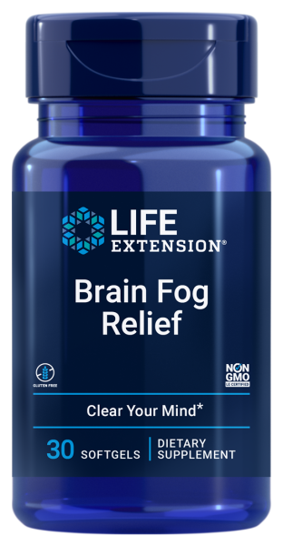 Life Extension, Brain Fog Relief, 30 Weichkapseln
