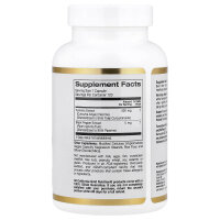 California Gold Nutrition, Curcumin C3 Complex mit BioPerine, 500 mg, 120 pflanzliche Kapseln