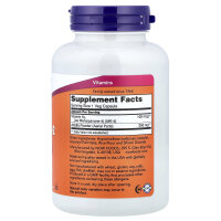 NOW Foods, Vitamin K-2, Vitamin K2, 100 mcg, 250 vegetarische Kapseln