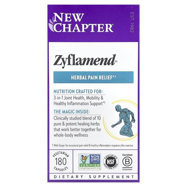 New Chapter, Zyflamend, 180 pflanzliche Kapseln
