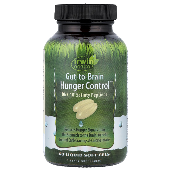 Irwin Naturals, Gut-to-Brain Hunger Control, 60 flüssige Weichkapseln