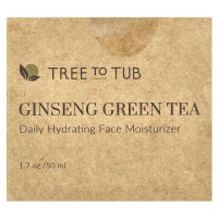 Tree To Tub, Ginseng Green Tea, Daily Hydrating Face...