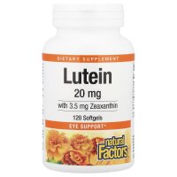 Natural Factors, Lutein With Zeaxanthin, Lutein mit...