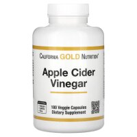 California Gold Nutrition, Apple Cider Vinegar, Apfelessig, 900 mg, 180 pflanzliche Kapseln