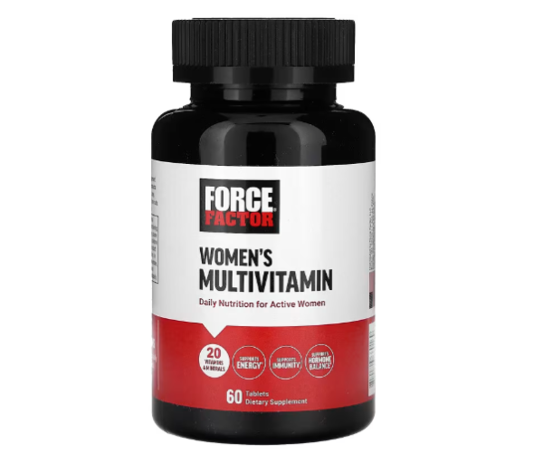 Force Factor, Womens Multivitamin, Multivitamin für Frauen, 60 Tabletten