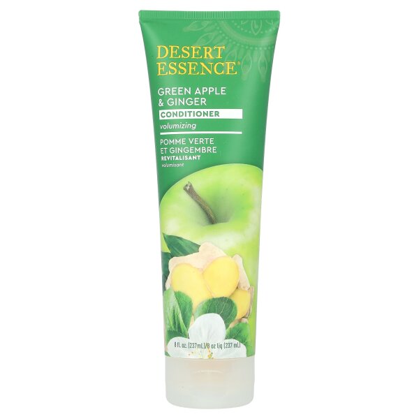 Desert Essence, Conditioner, Volumizing, Conditioner, Volumen, Grüner Apfel und Ingwer, 237 ml