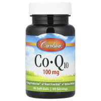 Carlson, CoQ10, 100 mg, 90 Weichkapseln