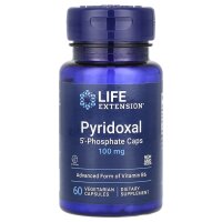 Life Extension, Pyridoxal 5?-Phosphate Caps, 100 mg, 60 vegetarische Kapseln