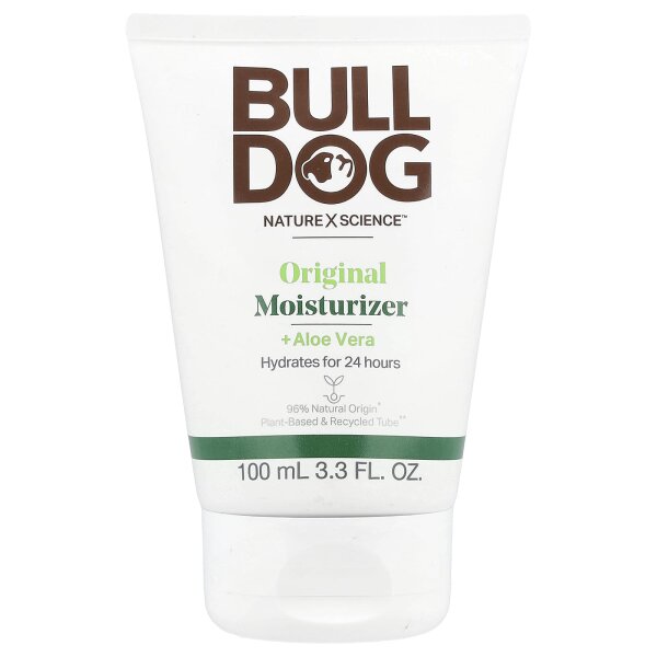 Bulldog Skincare For Men, Original-Feuchtigkeitsspender, 3,3 fl oz (100 ml)