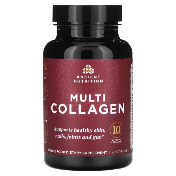 Ancient Nutrition, Multi Collagen Protein, Multi-Kollagen-Protein, 90 Kapseln