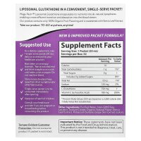 Aurora Nutrascience, Mega-Pack+, Liposomal Glutathione, liposomales Glutathion, 750 mg, 32 Päckchen, je 20 ml