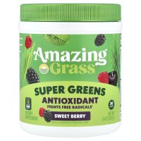 Amazing Grass, Grünes Superfood, Süße Beeren, 210 g