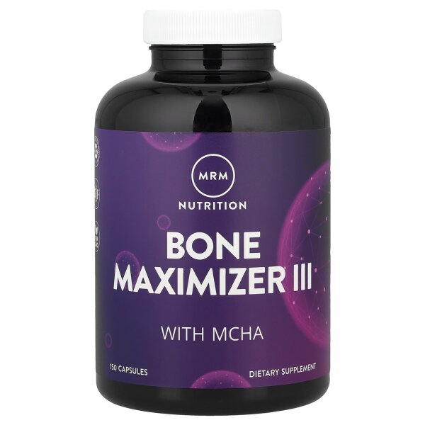 MRM Nutrition, Nutrition, Bone Maximizer III mit MCHA, 150 Kapseln
