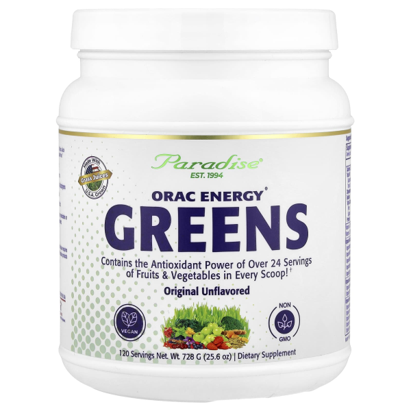Paradise Herbs, ORAC Energy Greens, Grassaftpulver, 728 g