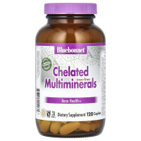 Bluebonnet Nutrition, Chelatierte Multimineralien, ohne Eisen, 120 Kapseln