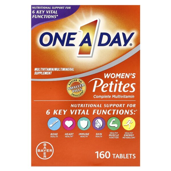One-A-Day, Petites Complete für Frauen, Multivitaminpräparate, 160 Tabletten