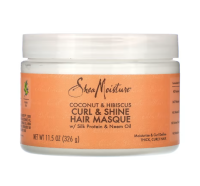 SheaMoisture, Curl & Shine Hair Masque, Kokosnuss und...
