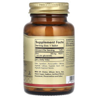 Solgar, Zink, 50 mg, 100 Tabletten
