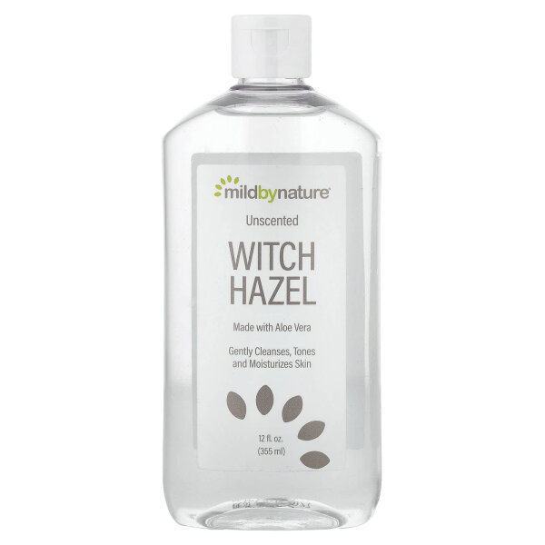 Mild By Nature, Hamamelis, duftneutral und alkoholfrei, 355 ml