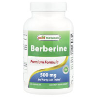 Best Naturals, Berberin, 500 mg, 120 Kapseln