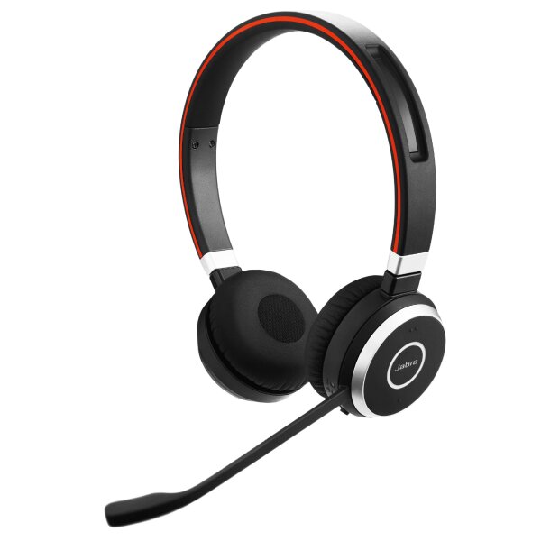 Jabra Evolve 65 WirelessStereo On-Ear Headset – Unified Communications