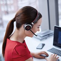 Jabra Evolve 65 Wireless DEFEKT Stereo On-Ear Headset – Unified Communications z