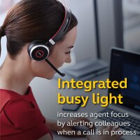 Jabra Evolve 65 WirelessStereo On-Ear Headset – Unified Communications