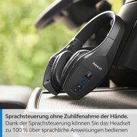 Jabra BlueParrott S650-XT Wireless Headset - 2in1 Convertible Stereo zu Mono Kopfhörer - 4 integrierte Mikrofone - 96% weniger Hintergrundgeräusche, mit Voice Control und Active Noise Cancelling #1