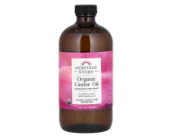Heritage Store, Organic Castor Oil, Bio-Rizinusöl,...