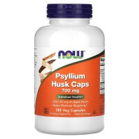 NOW Foods, Flohsamenschalen-Kapseln, 700 mg, 180...