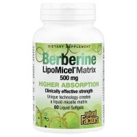 Natural Factors, Berberin LipoMicel Matrix, 500 mg, 60...